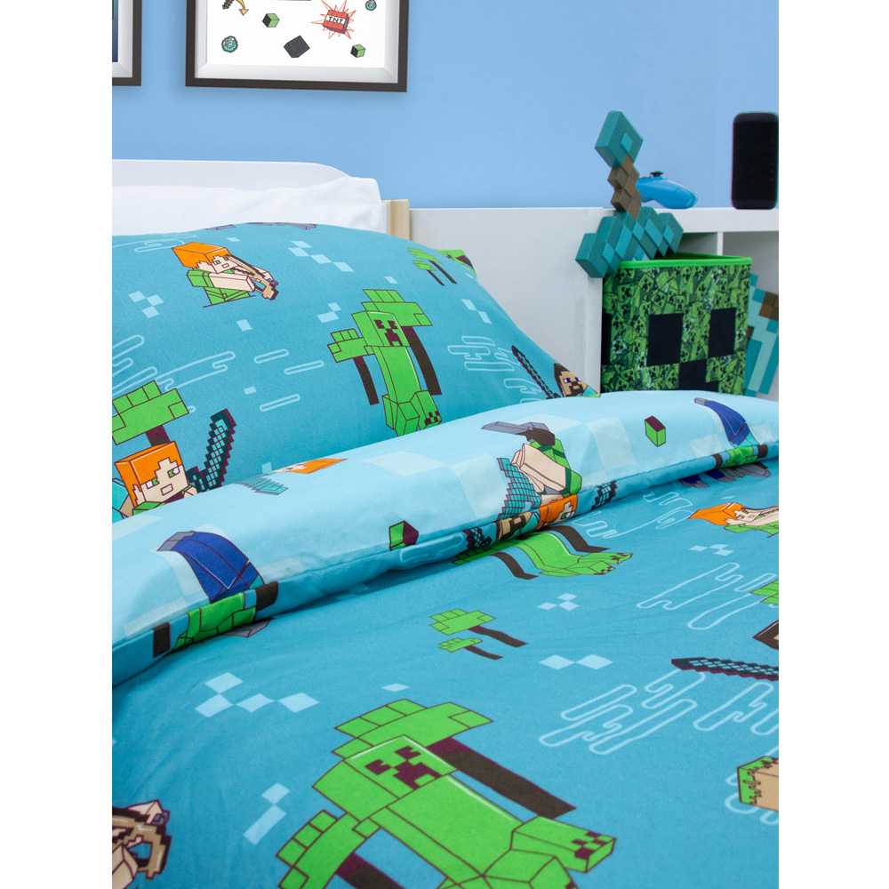 Minecraft Level Up Duvet Set Image 8