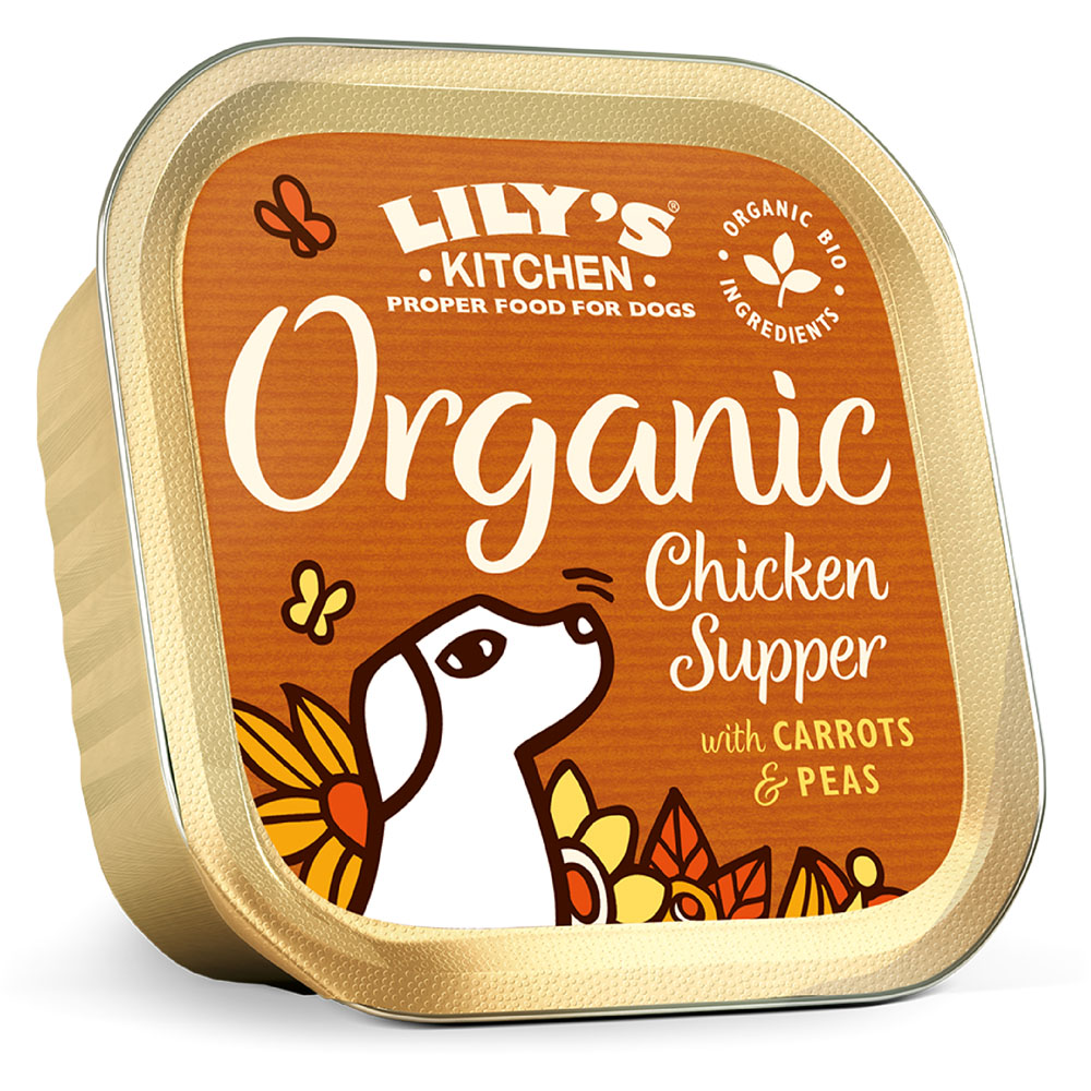Lily's Kitchen Organic Chicken Supper Wet Dog Food 150g Image 2