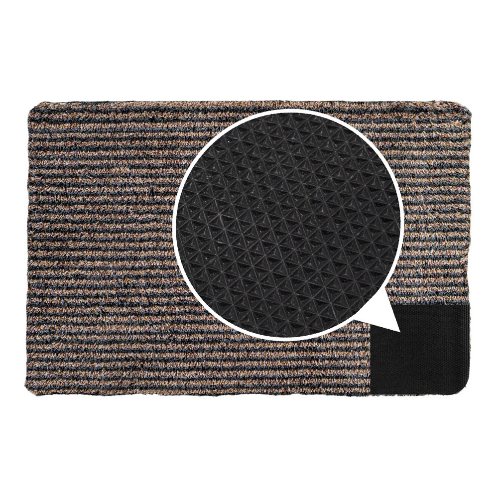 JVL Kensington Striped Barrier Door Mat 50 x 75cm Image 6