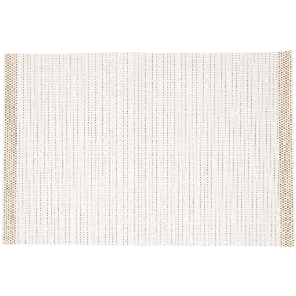 Pack of 2 Woven Placemats White Image 3