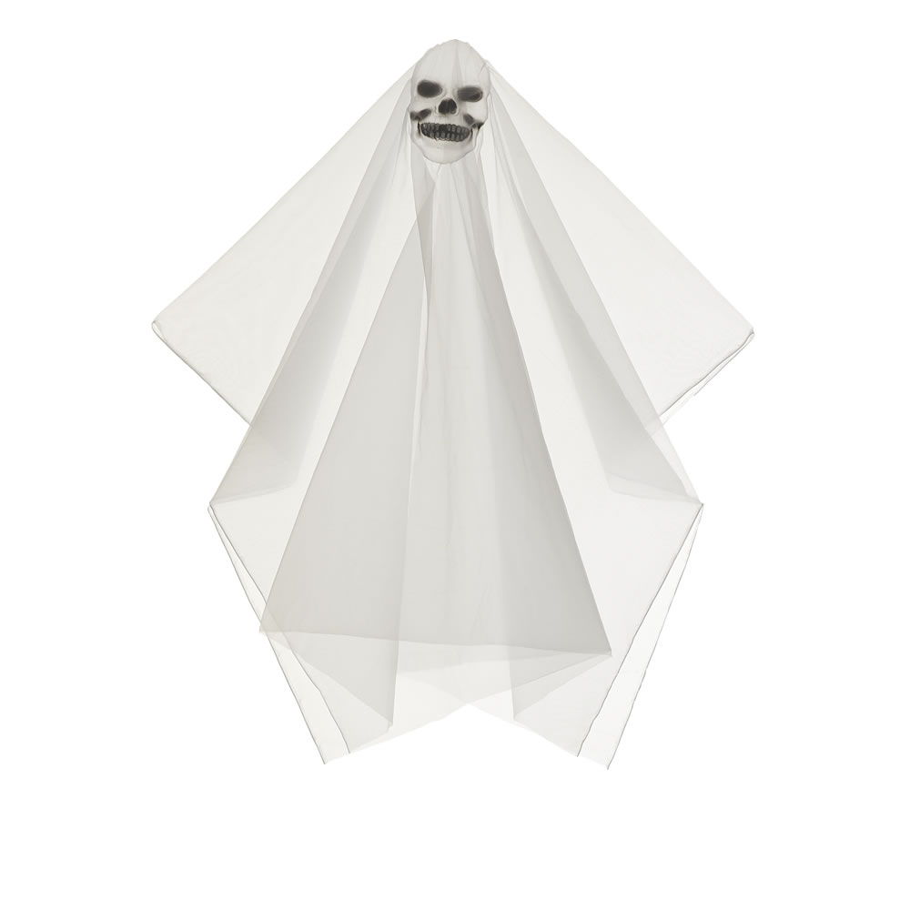 Wilko Ghastly Hanging Ghost 4ft Wilko