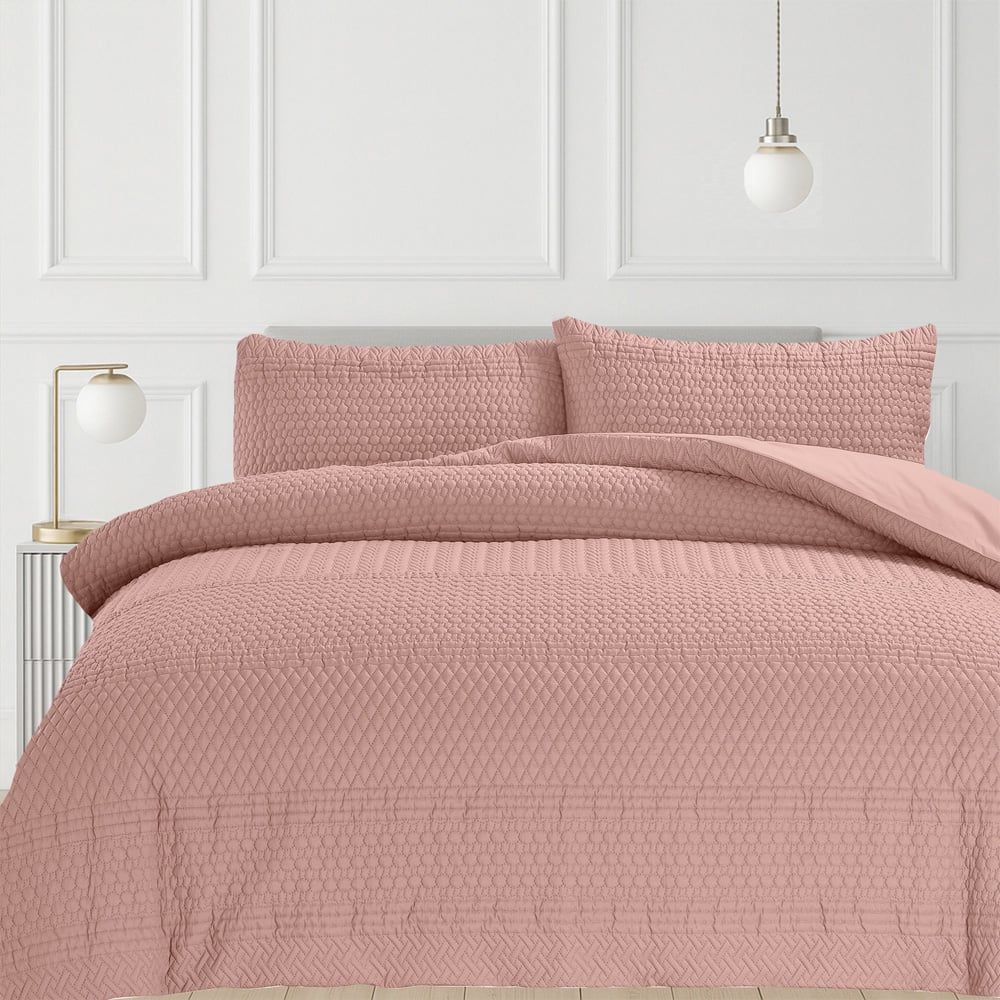 Velosso Single Pink Paloma Duvet Set Image 1