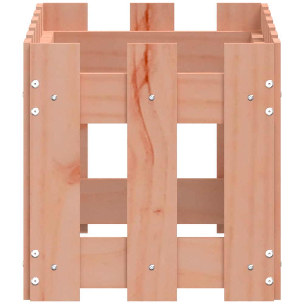 vidaXL Natural Douglas Wood Garden Planter 30 x 30 x 60cm Image 5