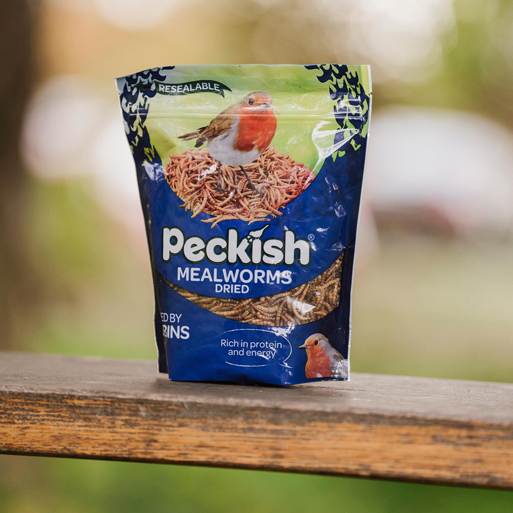 Peckish Natural High Protein Dried Mealworms Wild Bird Food 1kg Image 3