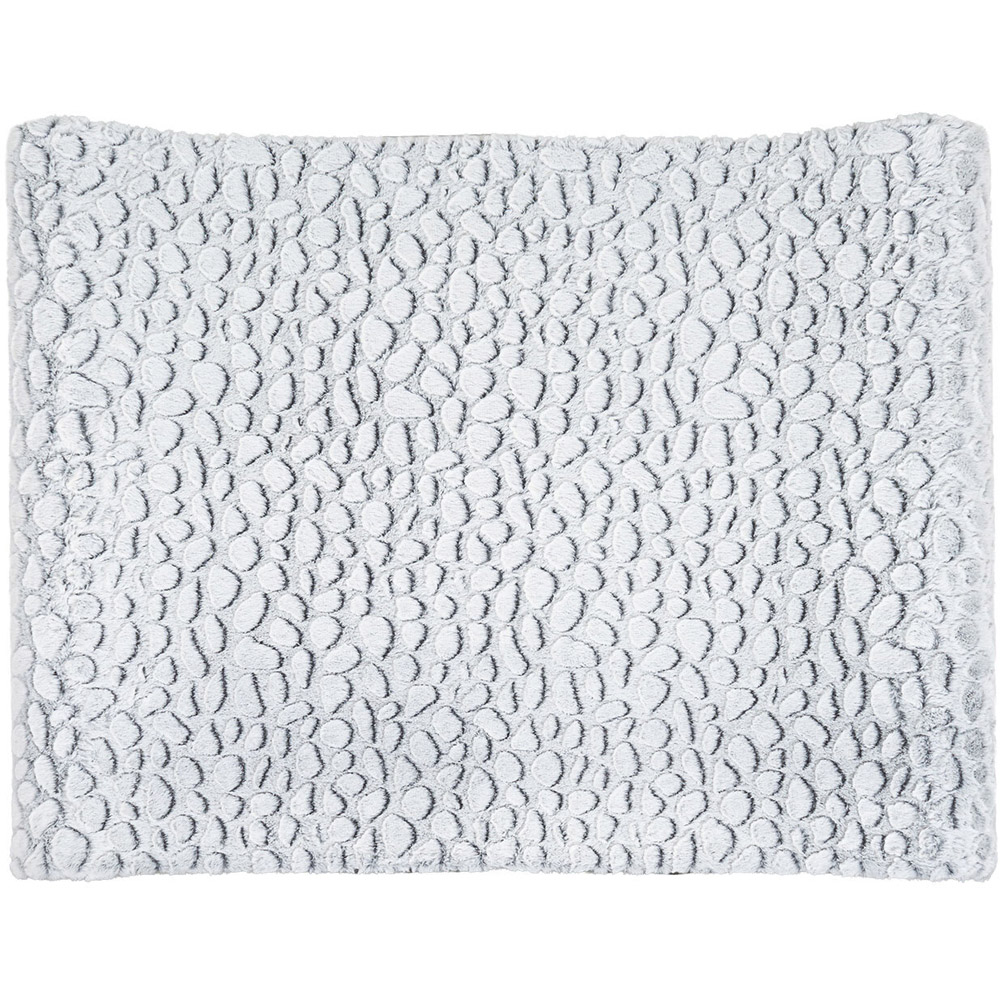 Pebble Sleigh Pet Bed Light Grey Image 1