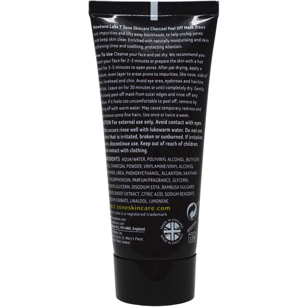 T Zone Charcoal Peel Off Face Mask Image 4