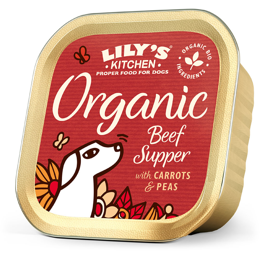 Lily's Kitchen Organic Beef Supper Wet Dog Food 150g Image 3