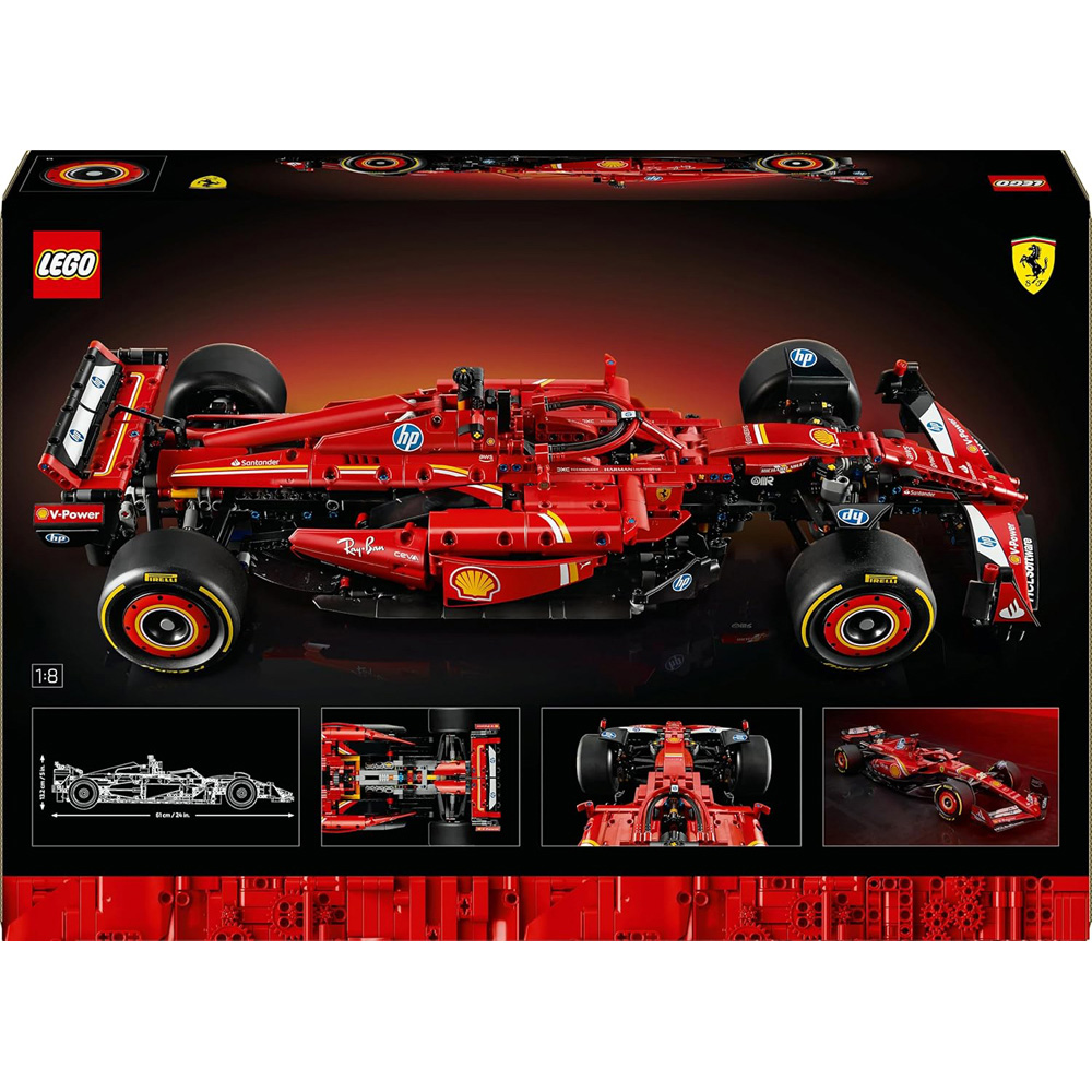 LEGO Technic 42207 Ferrari SF-24 F1 Car 1361 Pieces Image 4