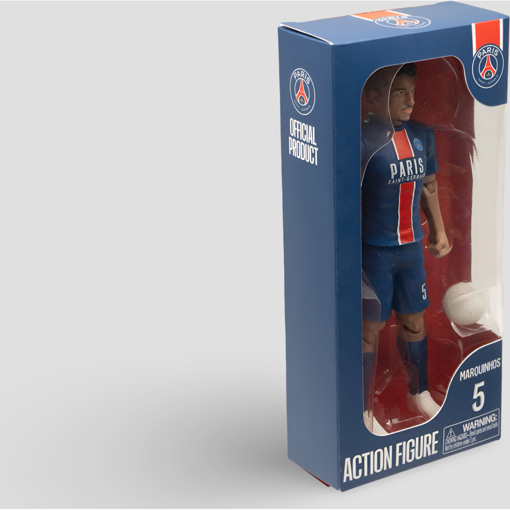 Banbo Marquinhos PSG Fully Articulated Football Figurine Image 2