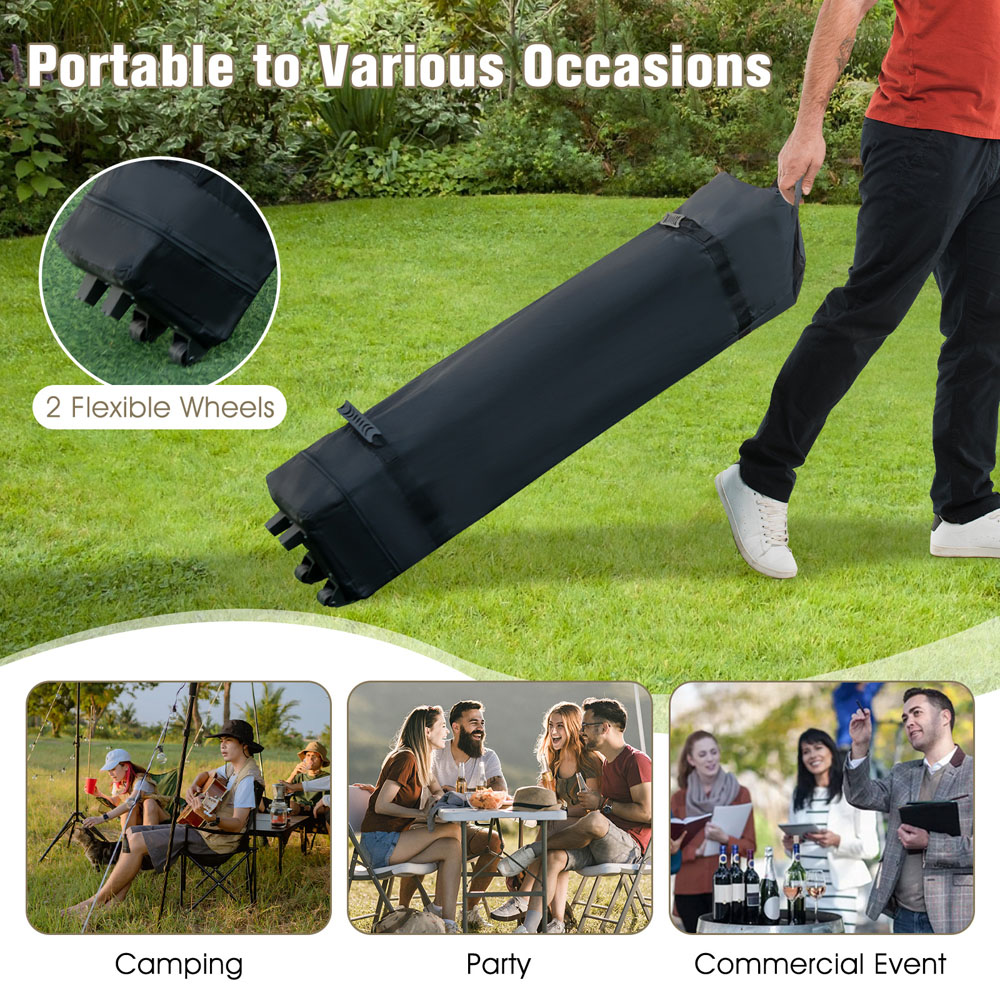 Costway Pop up Gazebo with Vented Top Image 6