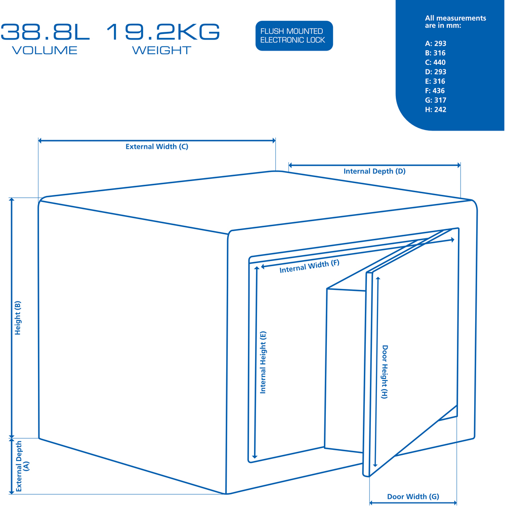 Burg-Wachter PS 130 E Pure Safe Image 8