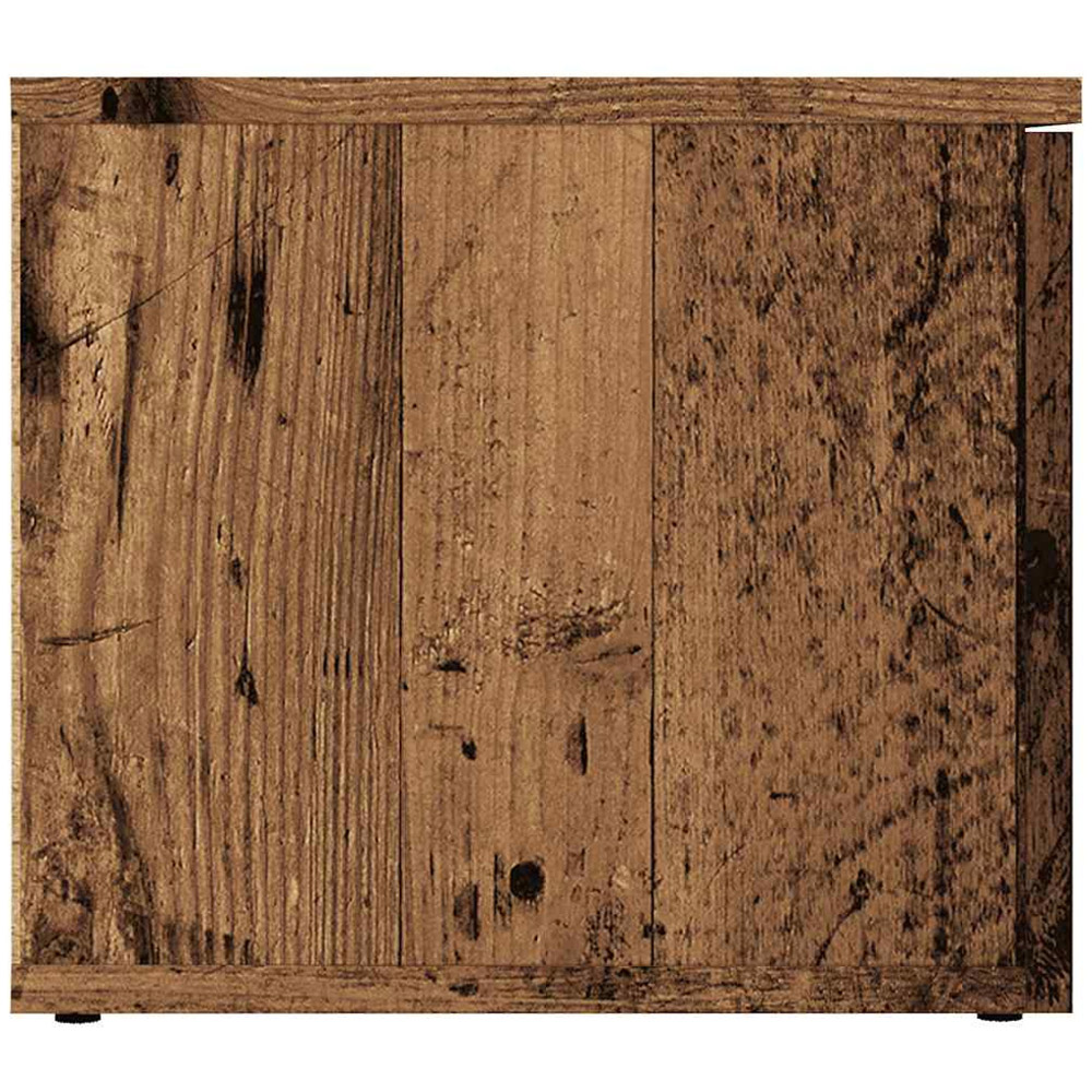 vidaXL 3 Drawer Old Wood TV Cabinet Image 5