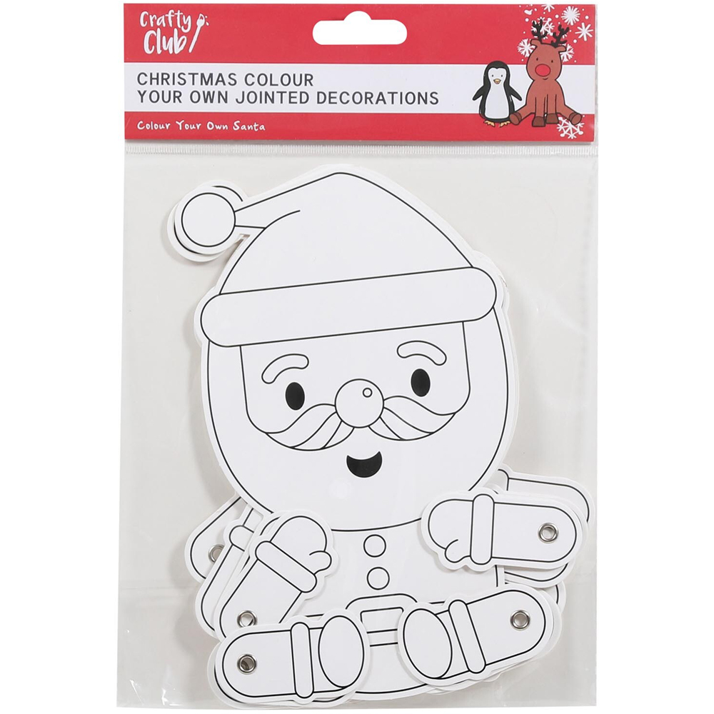 Single Crafty Club Colour Your Own Decoration Kit in Assorted styles Image 2