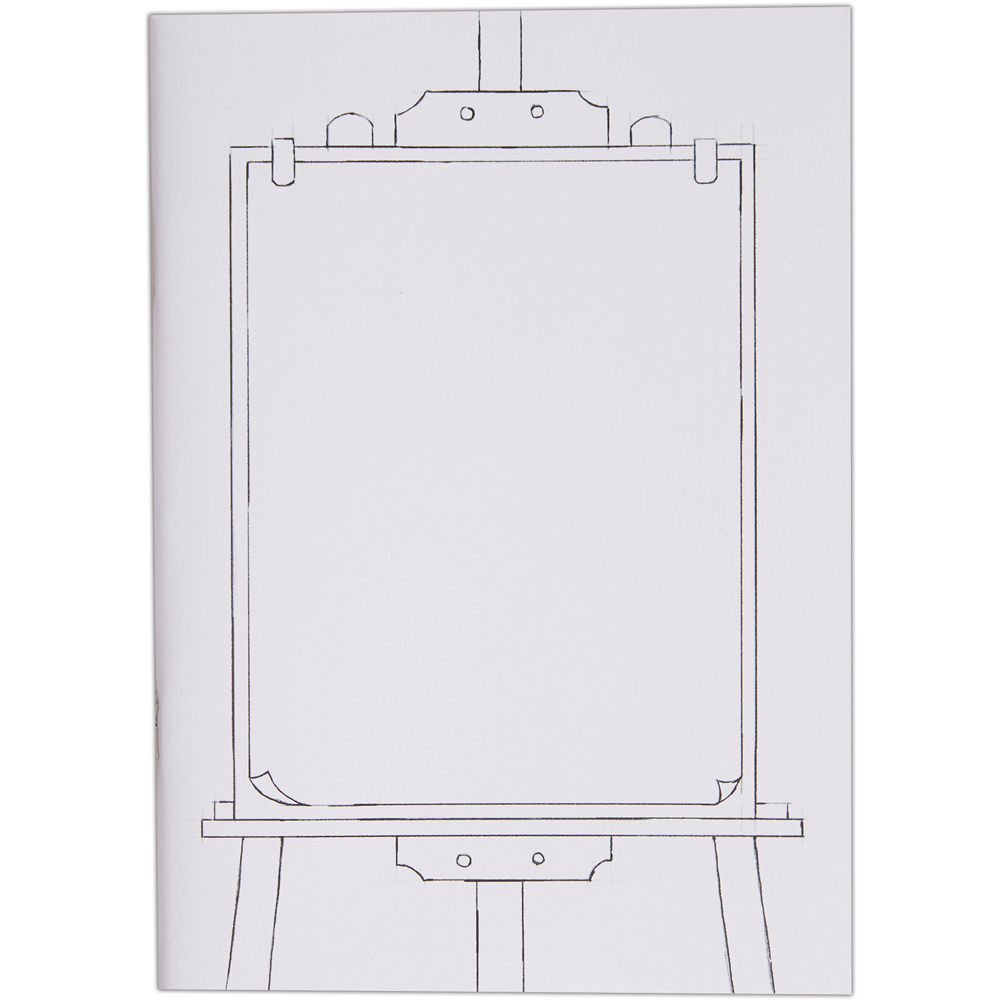 Docrafts Artiste A4 White Life Drawing Sketchbook 3 Pack Image 4