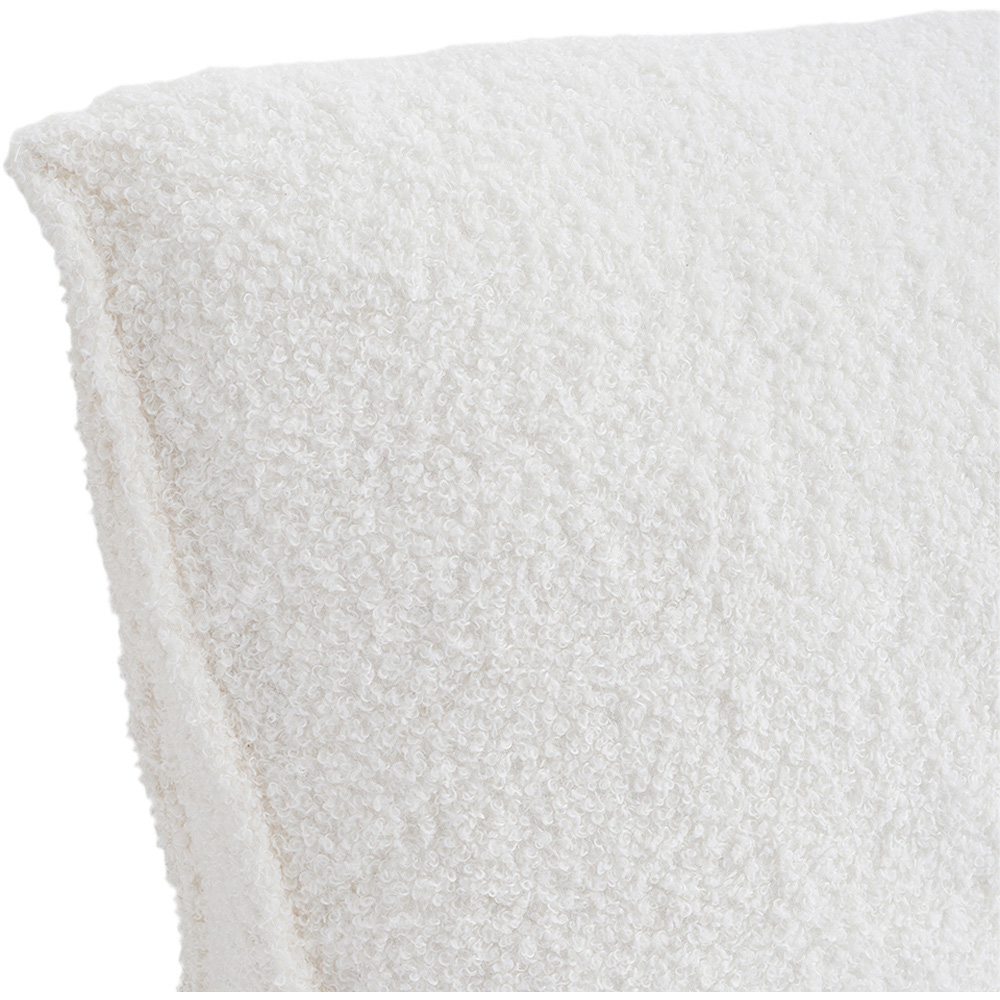 Living and Home Beige Wedge Headboard Pillow with Side Pocket 100 x 50cm Image 4