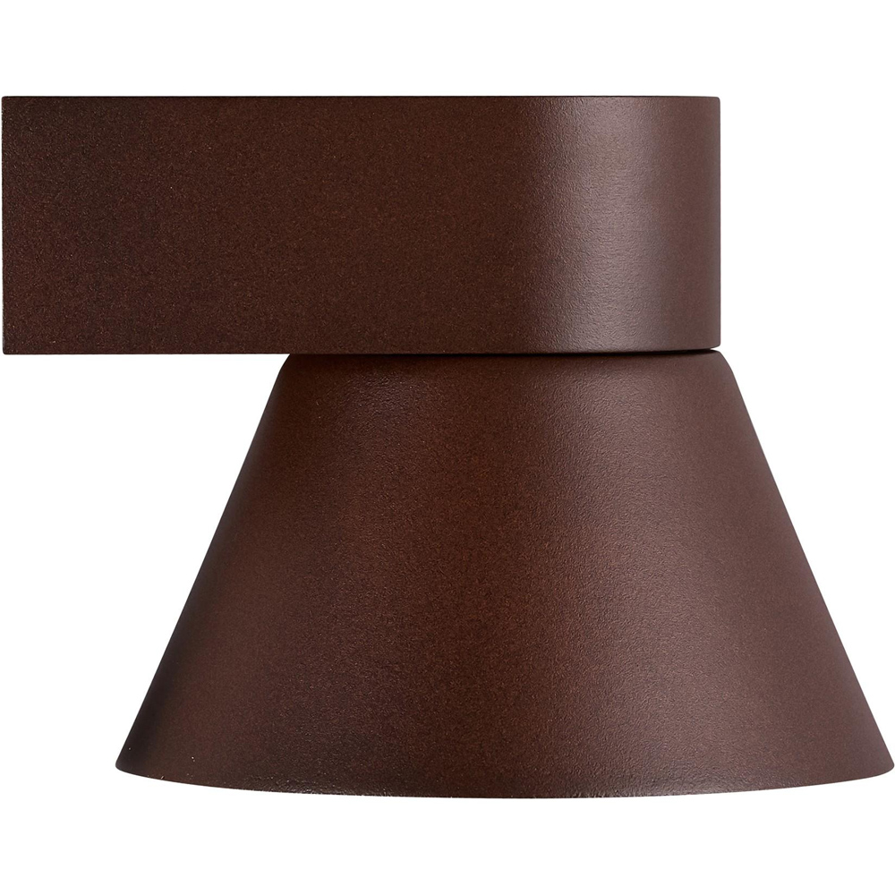 Nordlux Kyklop Cone Rusty Wall Light Image 4