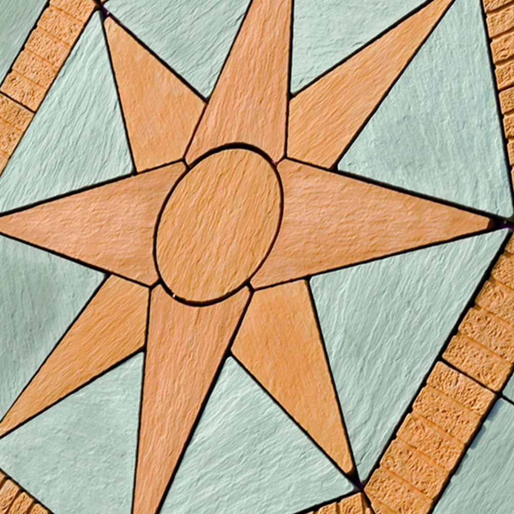 Bowland Stone Lakeland Star Patio Kit 5.76m2 Gold Image 3