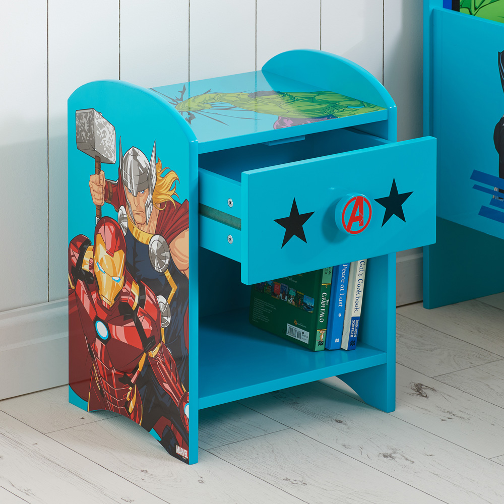 Disney Marvel Avengers Bedside Table Image 4
