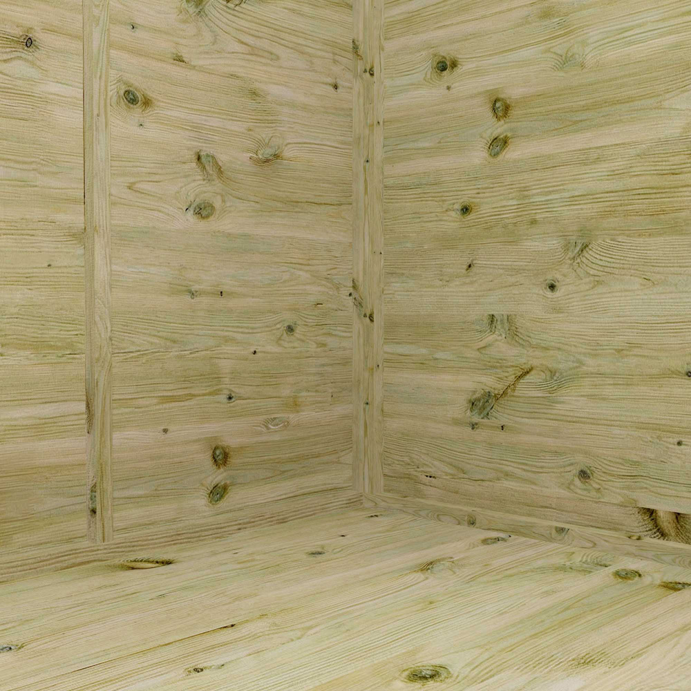 Mercia 8 x 6ft Shiplap Apex Security Shed Image 7