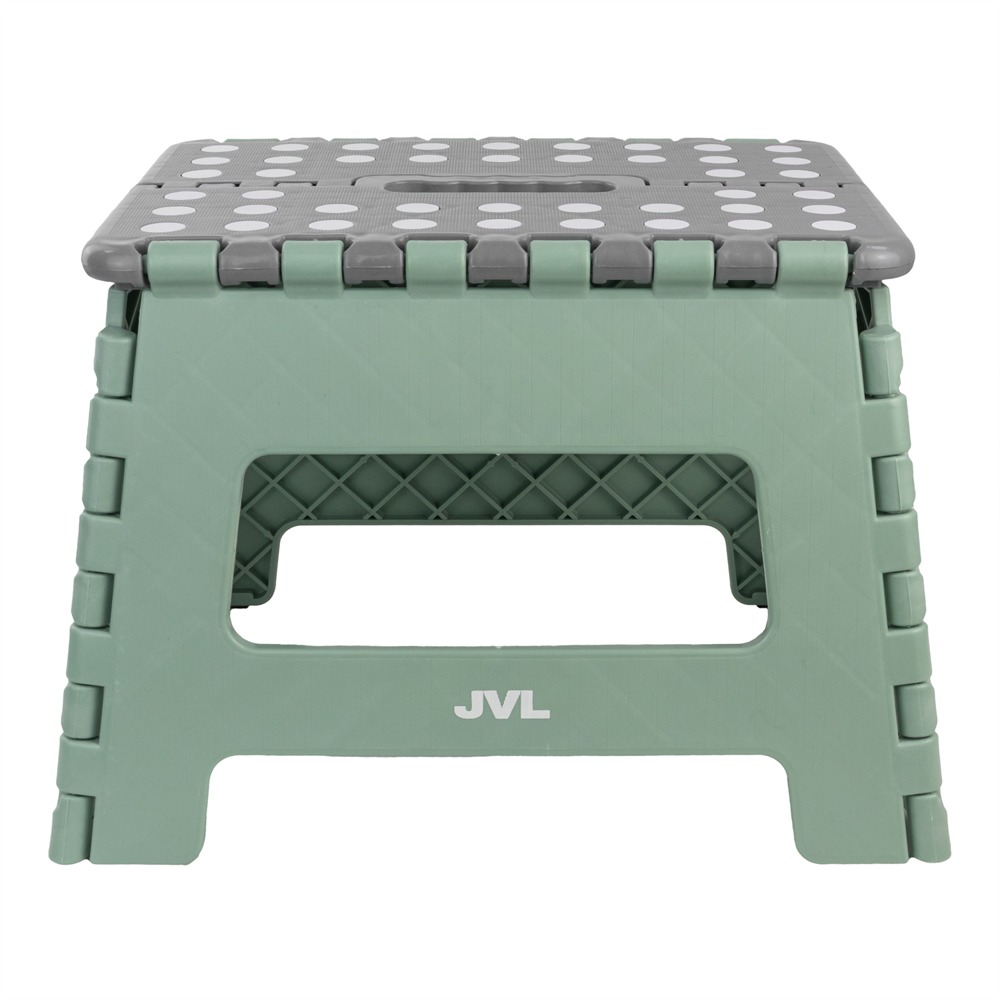 JVL Cleaning Small Green Folding Step Stool Image 6