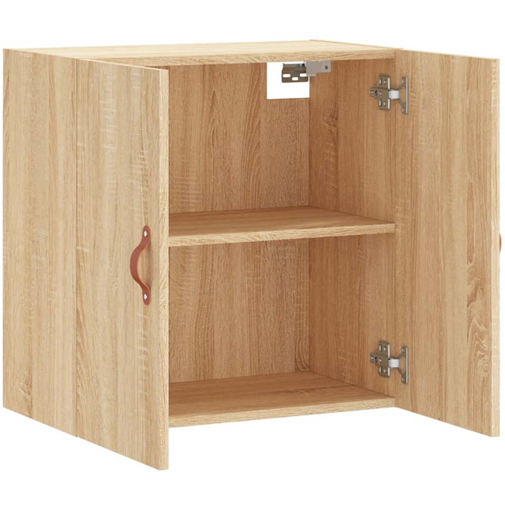 vidaXL 2 Door Sonoma Oak Wall Cabinet Image 6