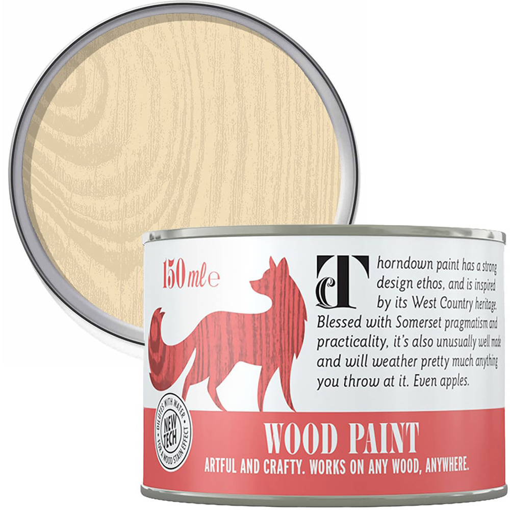 Thorndown Meadowsweet Cream Satin Wood Paint 150ml Image 1