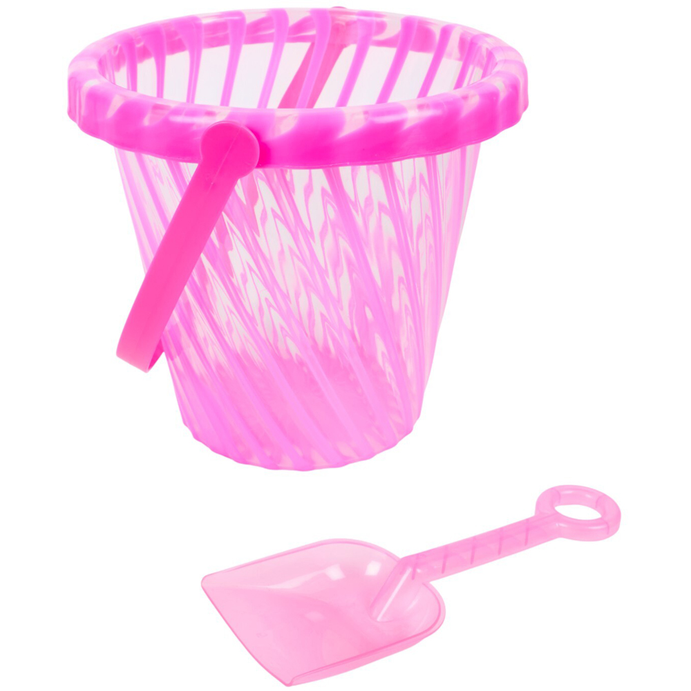 Transparent Marble Bucket and Spade Image 6