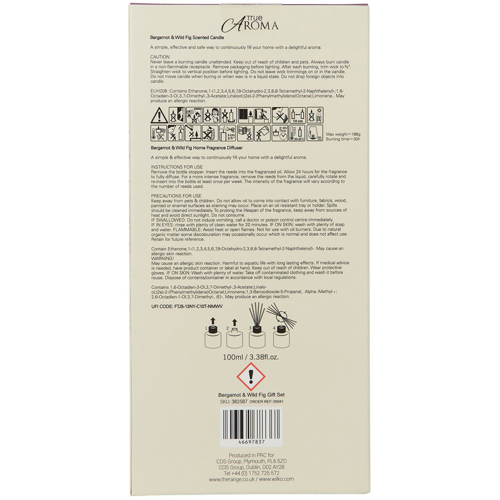 Bergamot and Wild Fig Gift Set - White Image 4