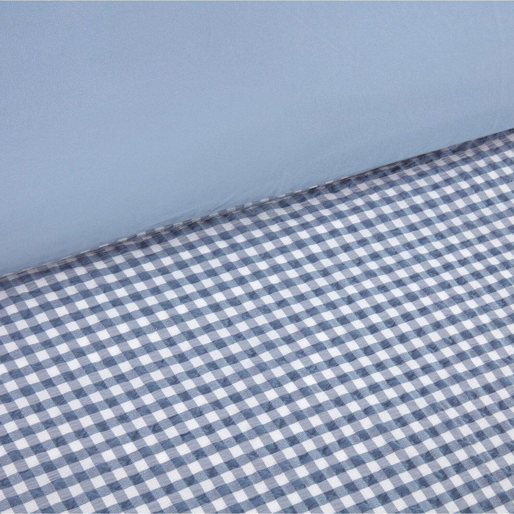 Josette Frill Duvet Set Blue King Image 4