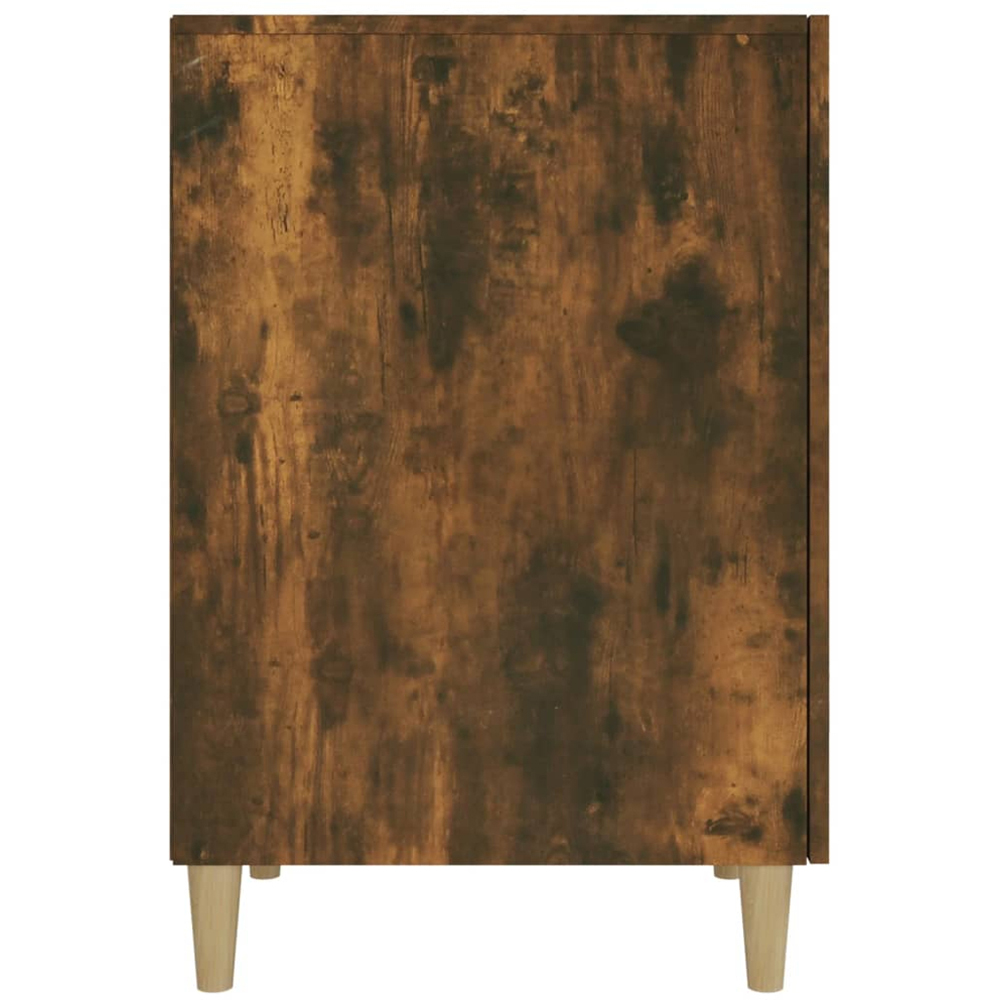 vidaXL 2 Door Computer Desk Smoked Oak Image 6