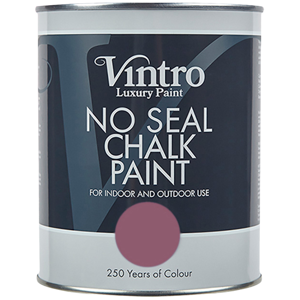 Vintro Paint Old Mauve No Seal Chalk Paint 1L Image 2