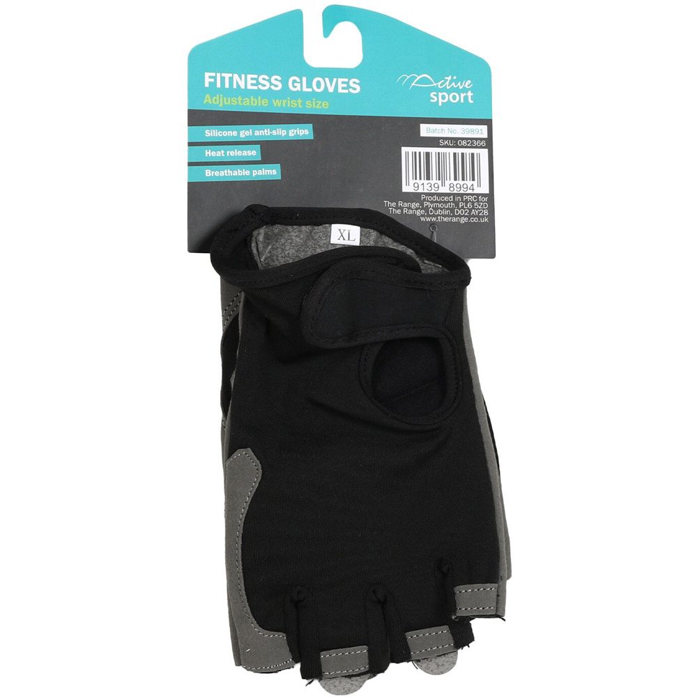 Fitness Gloves - Black Image 2