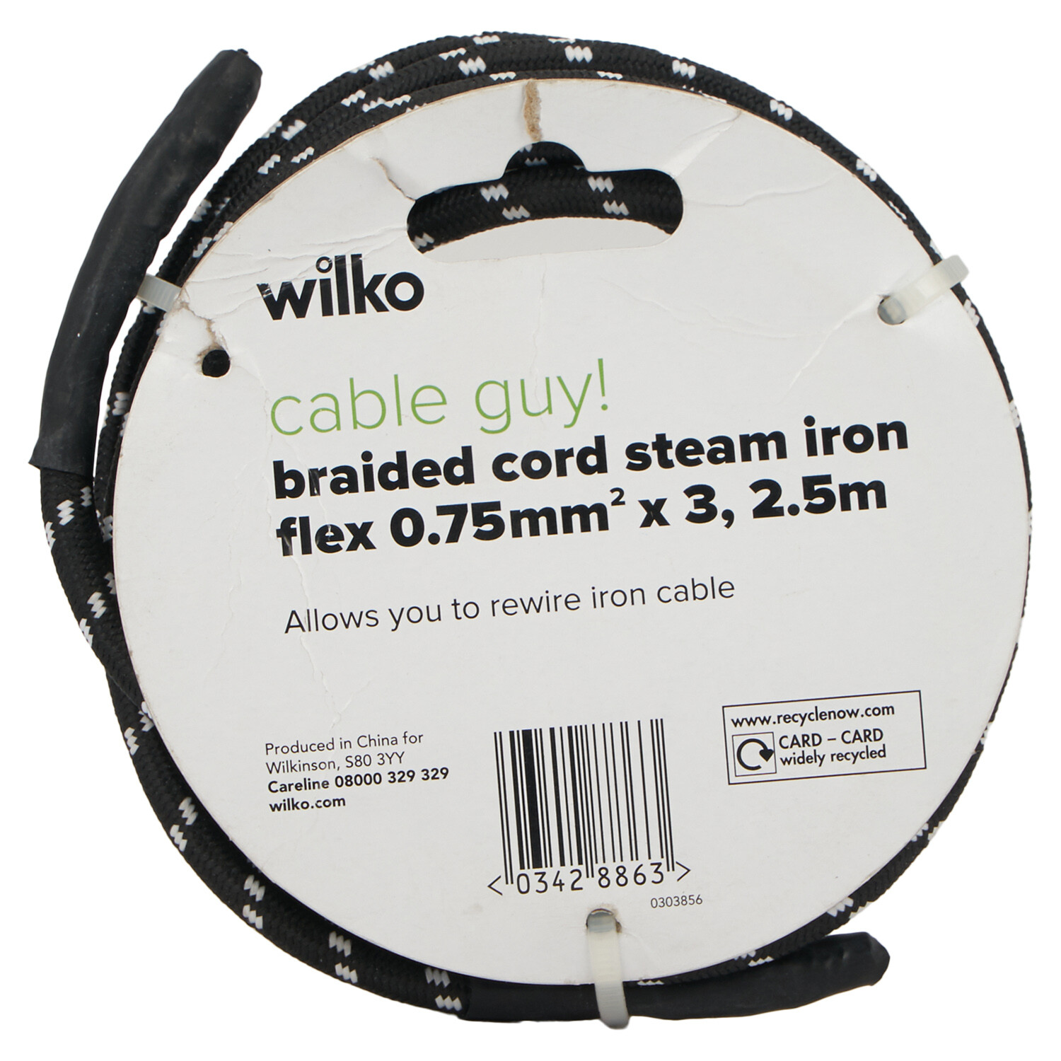 Wilko Cable Spool Assorted 4pk Image 1