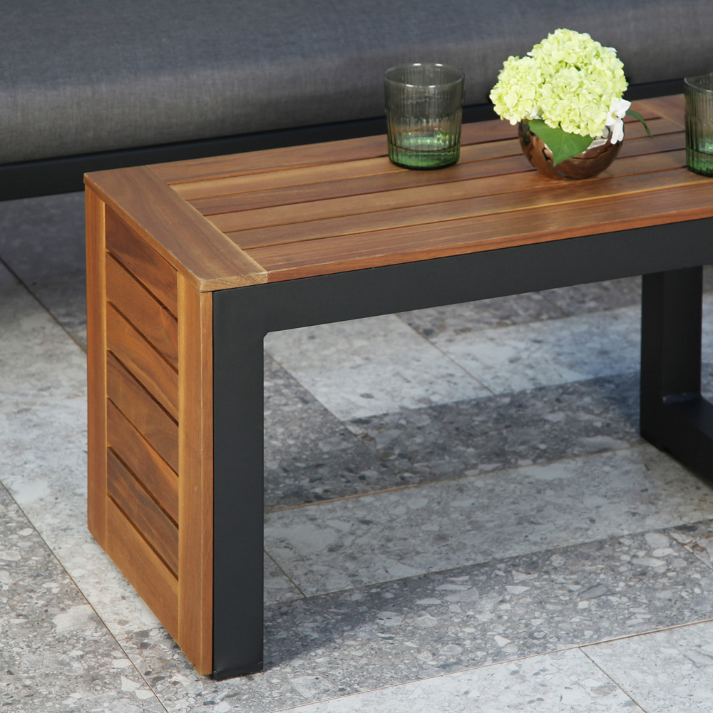 Home Garden Direct Demeter 6 Seater Grey Modular Garden Sofa Image 5