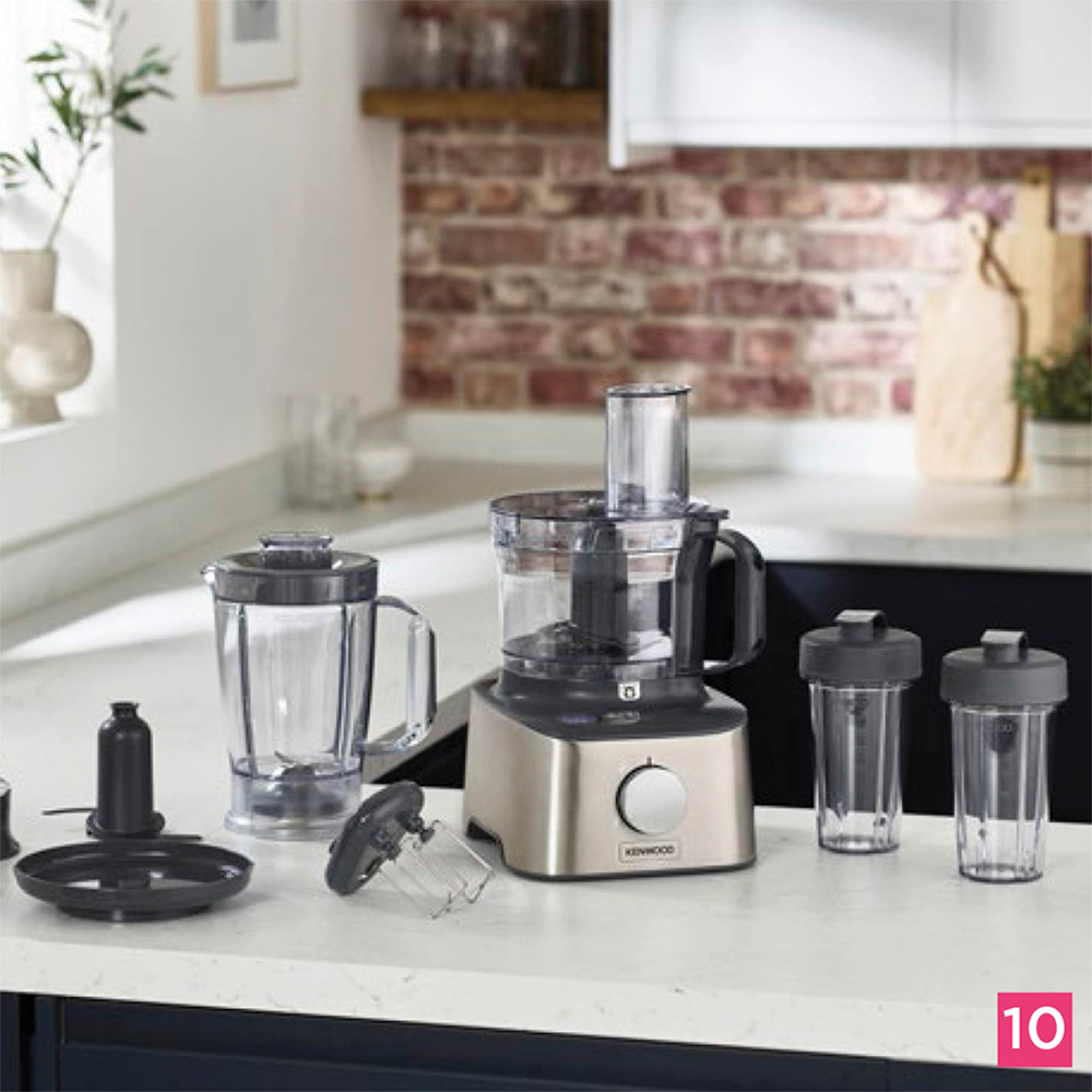 Kenwood MultiPro Compact+ KW0802 Stainless Steel 5-in-1 Food Processor Image 5