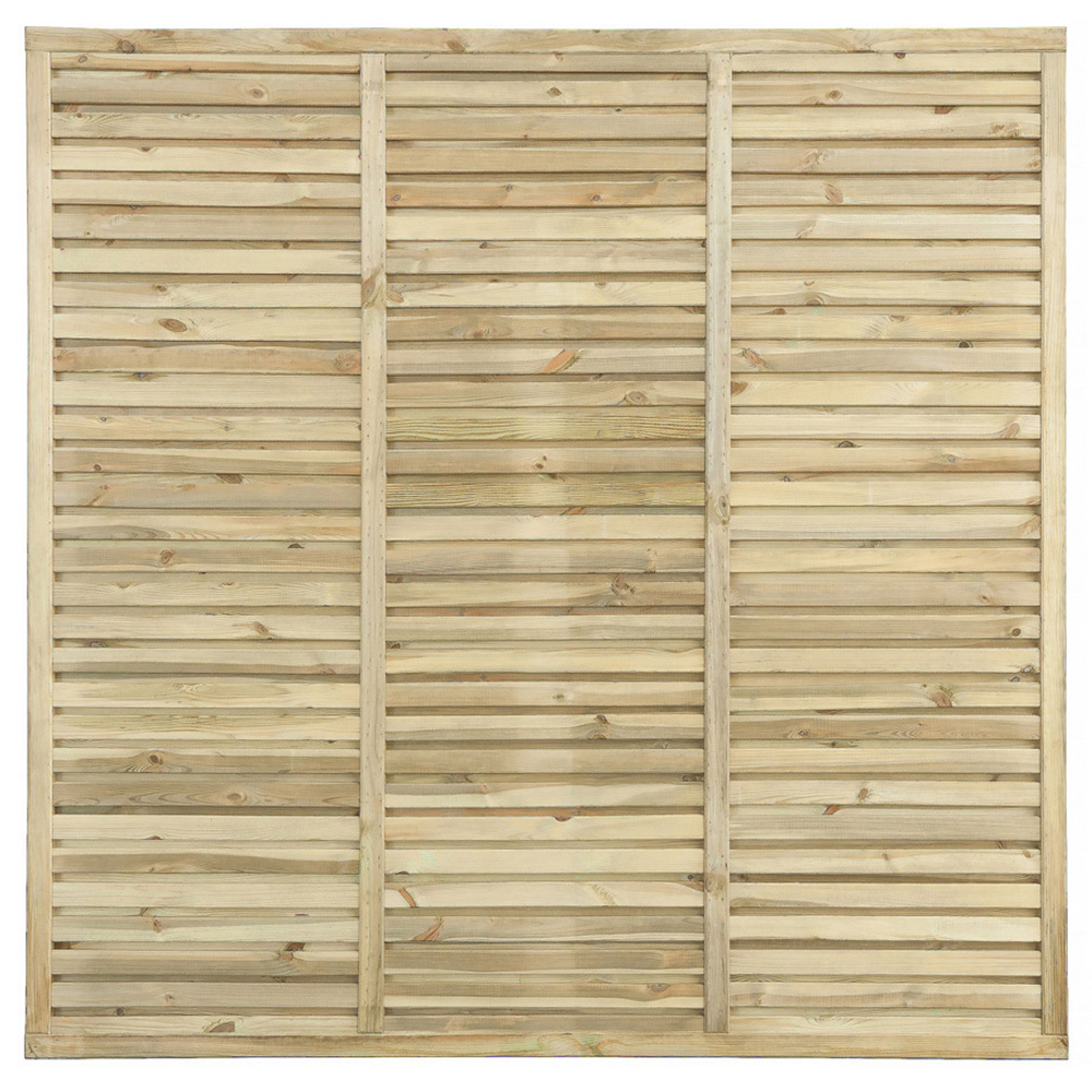 Shire 6 x 6ft Contemporary Vogue Fence Panel Image 2