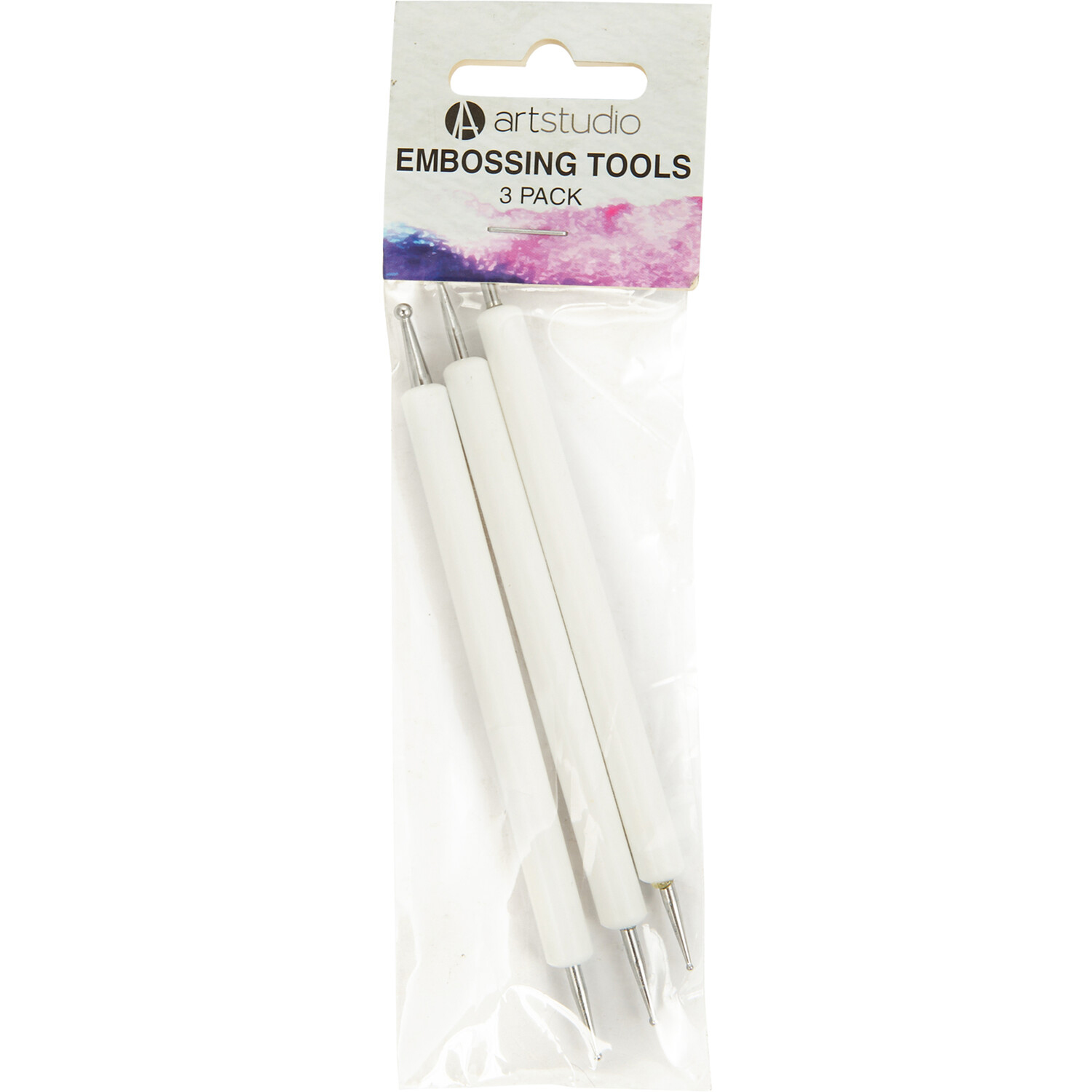 Art StudioPack of 3 Embossing Tools Image 1