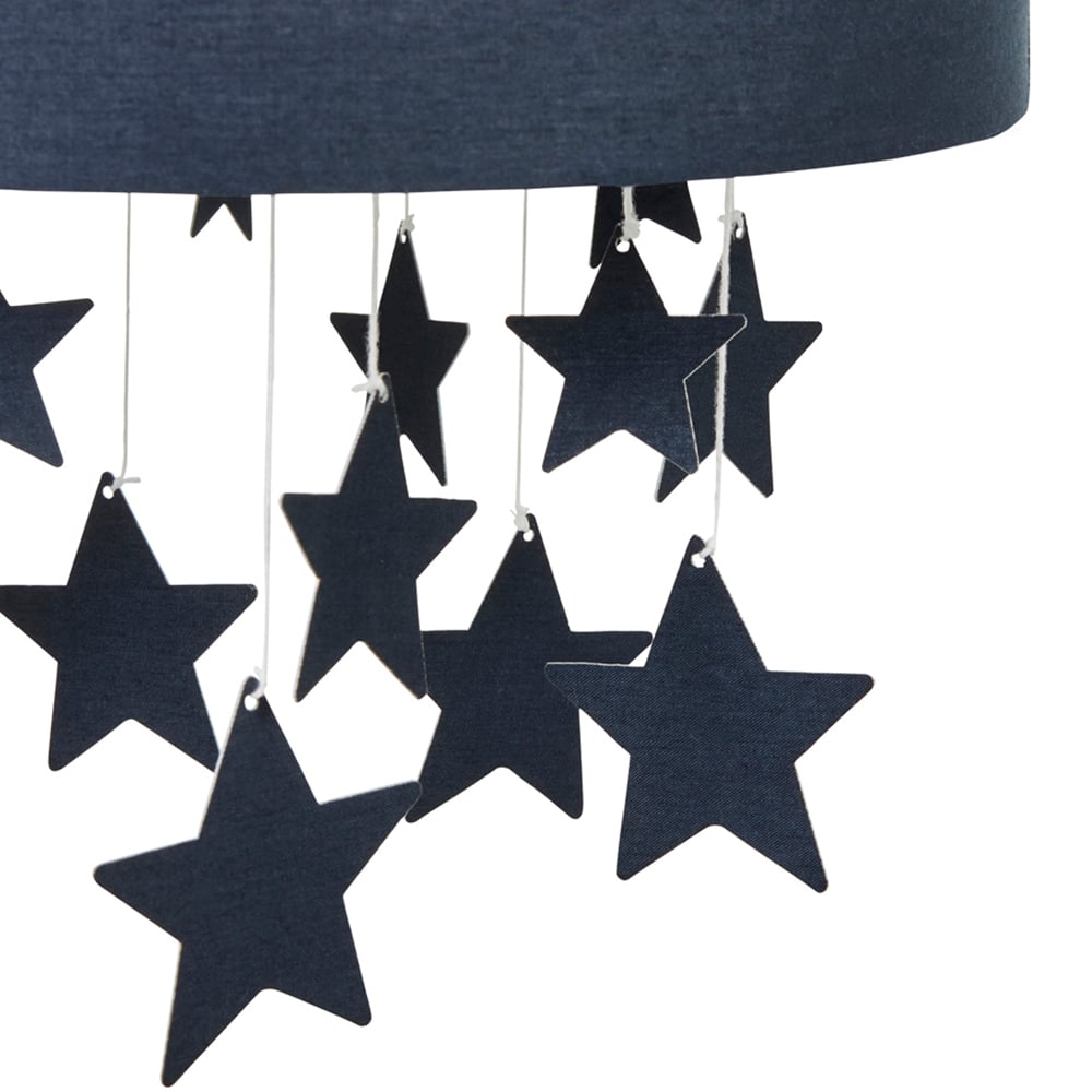 Glow Star Mobile Easyfit Navy Pendant Shade Image 4