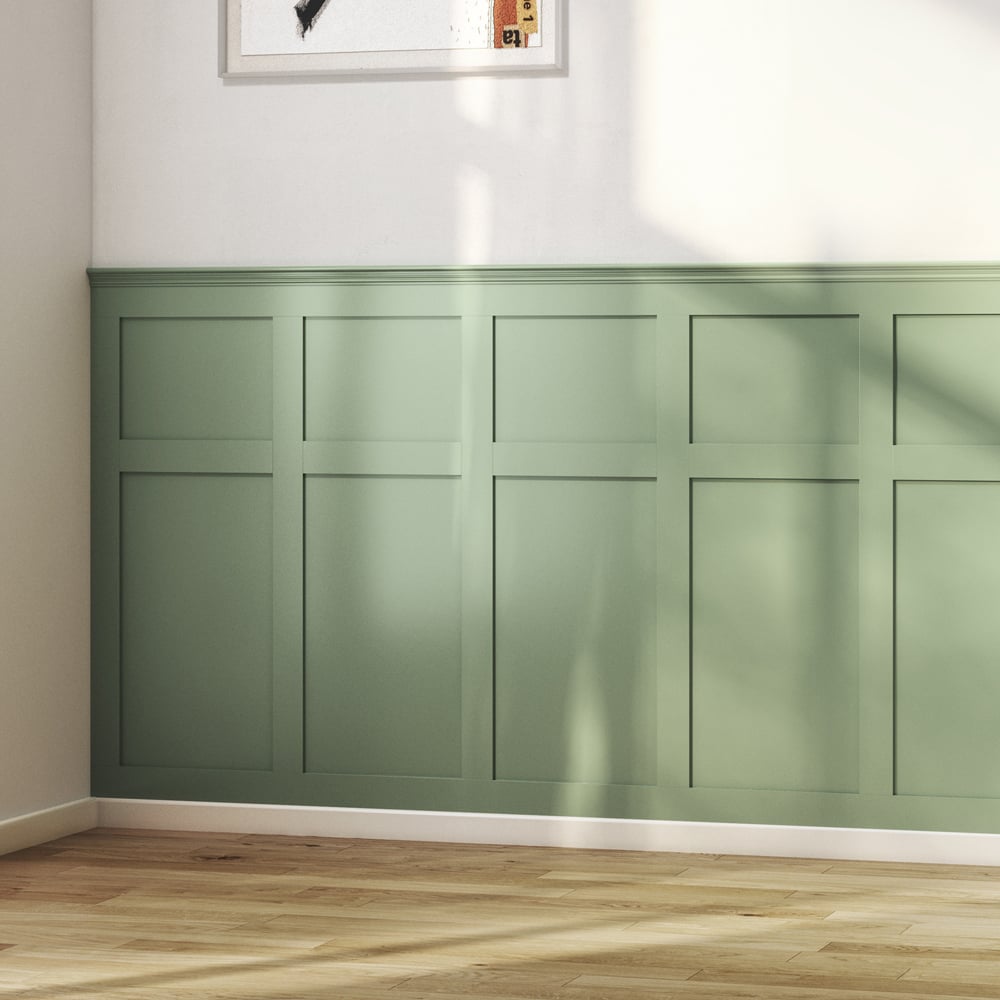 Blueprint Joinery 6 MDF Traditional Shaker Wall Panel Kit 1040 x 240mm Image 2