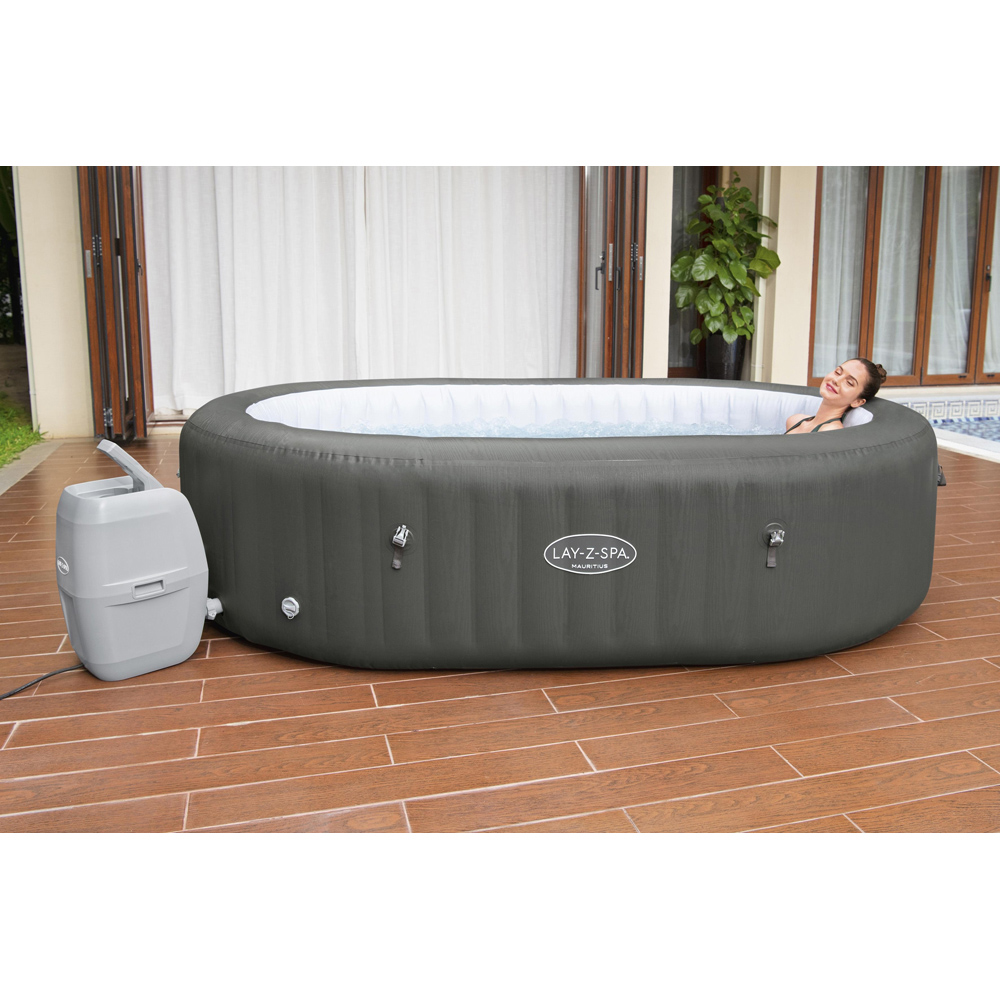 Lay-Z-Spa Mauritius AirJet 7 Person Inflatable Hot Tub 71 x 180cm Image 4