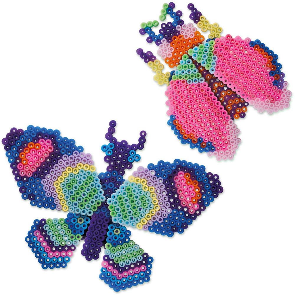 SES Creative Beedz Art Butterfly and Beetle Iron On Beads Kit 1600 Piece Image 4