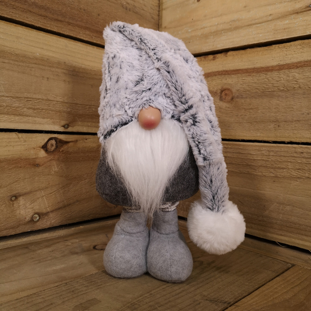 Samuel Alexander Grey Male Christmas Gonk with Extendable Legs 28cm Image 7