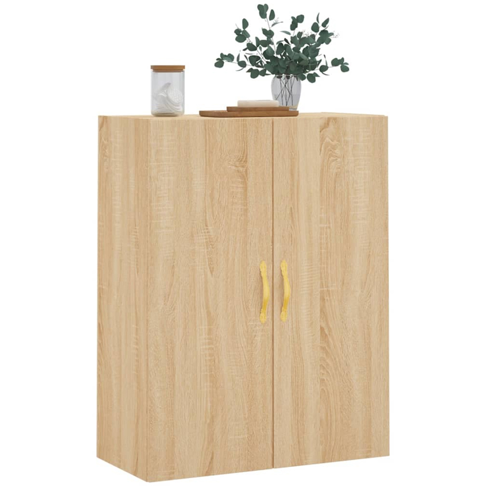 vidaXL 2 Door Sonoma Oak Wall Mounted Cabinet Image 4