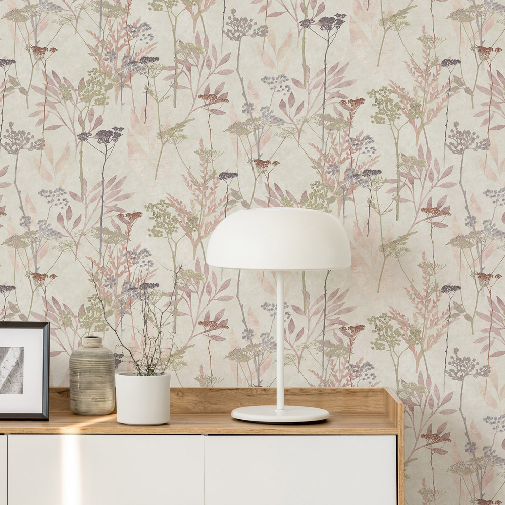 Superfresco Easy Solstice Pink Wallpaper Image 3