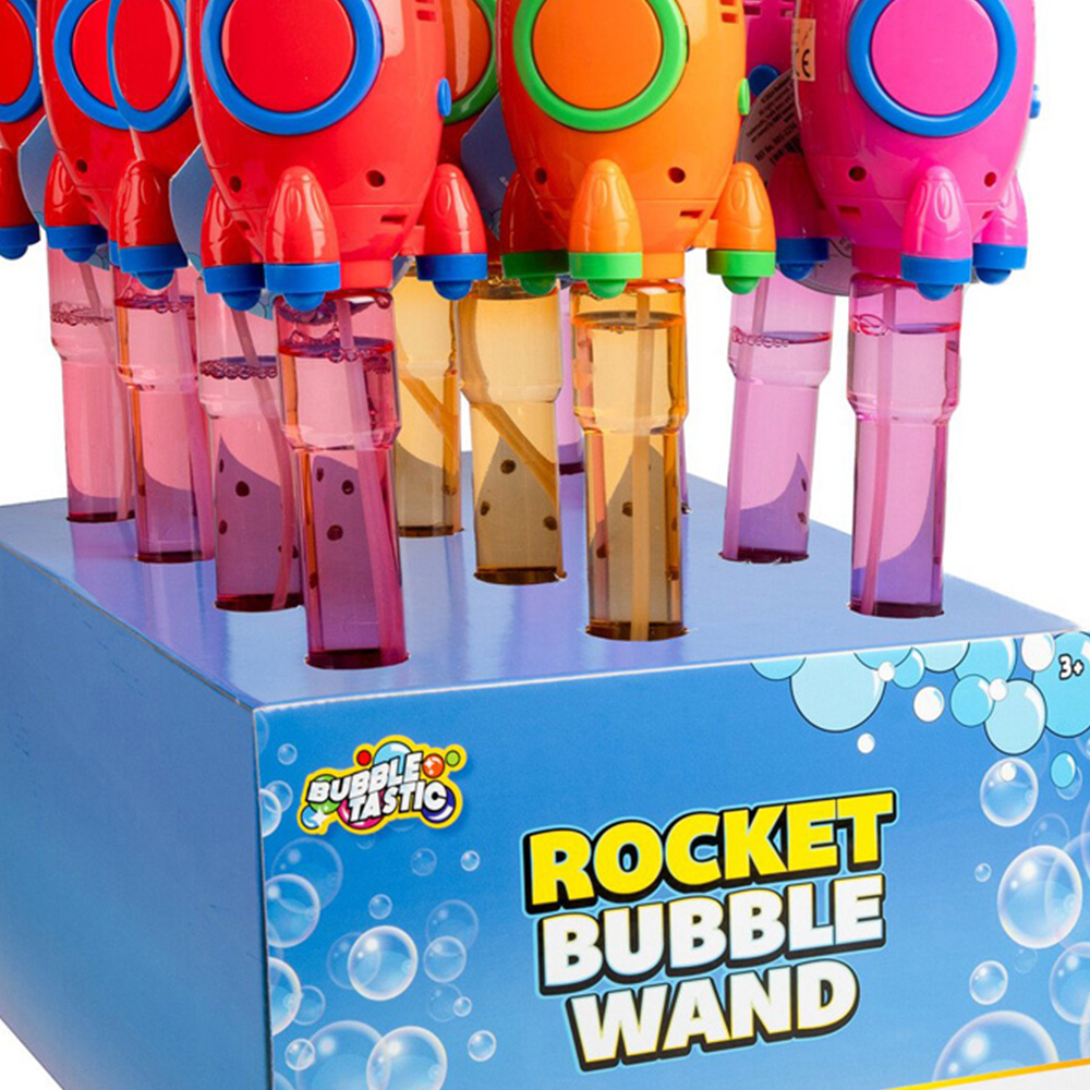 Rocket Bubble Wand Multicolour Image 2