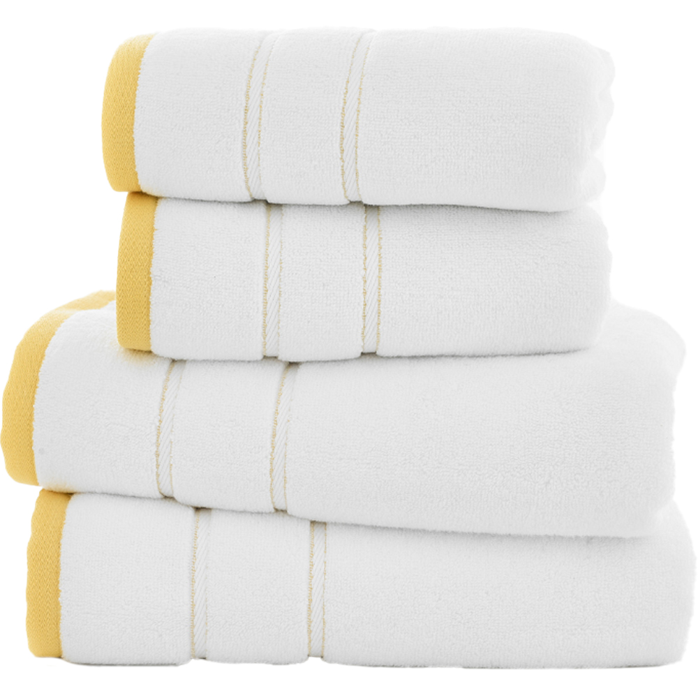 Lobster Creek Delamere Zero Twist Yellow Bath Sheet Image