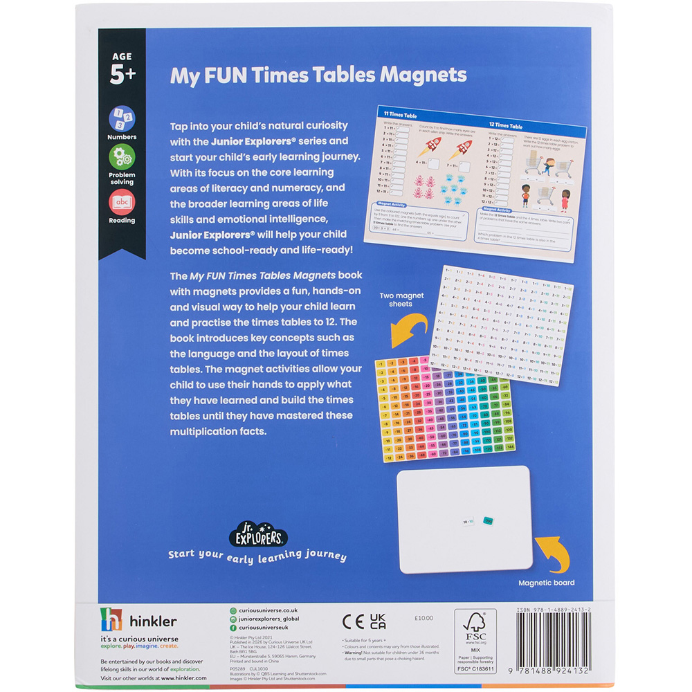 My Fun Times Tables Magnets Image 2