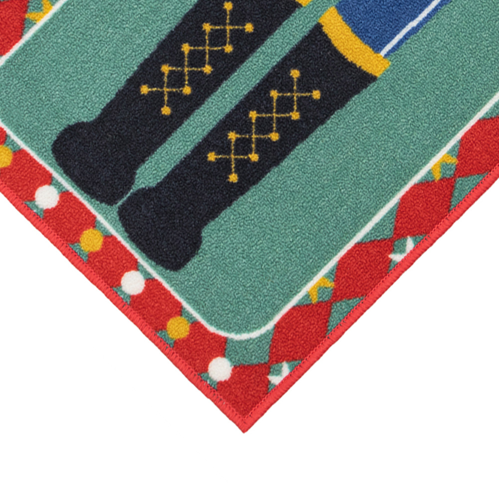 JVL Premium Christmas Nutcracker Nylon Pile Washable Runner 50 x 150cm Image 3