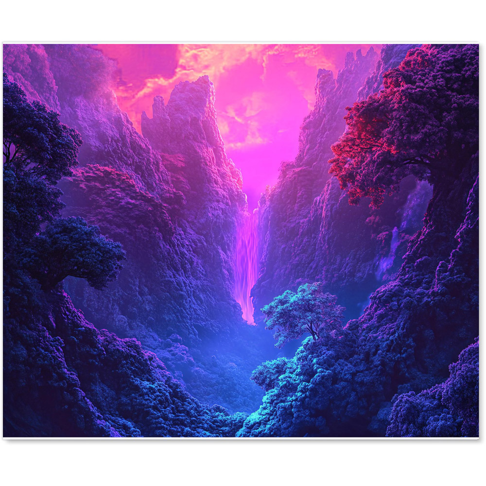 Warren Reed Designer Elena Sable 00025 Glass Kitchen Splashback 75 x 90cm Image 2