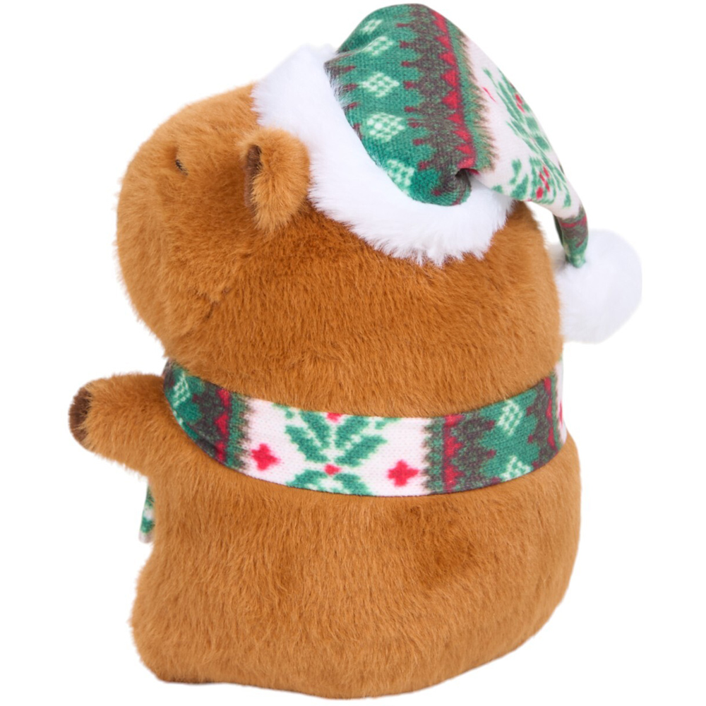 Capybara Christmas Plush Image 7